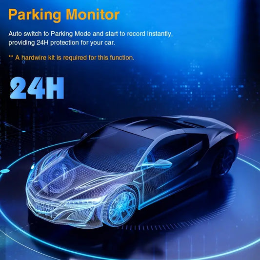 Dash Camera Front 1080P and Inside 720P