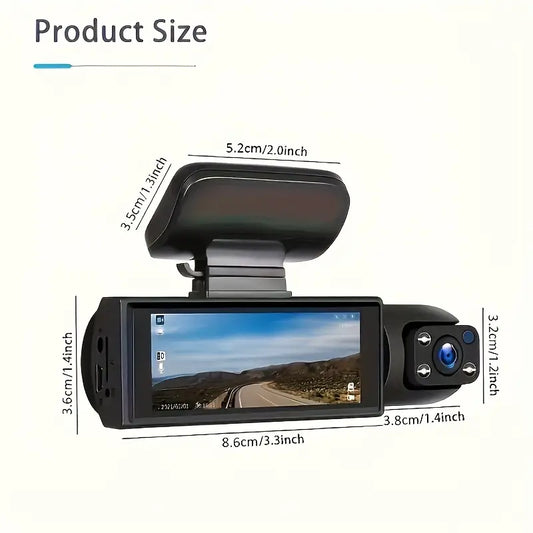 Dash Camera Front 1080P and Inside 720P