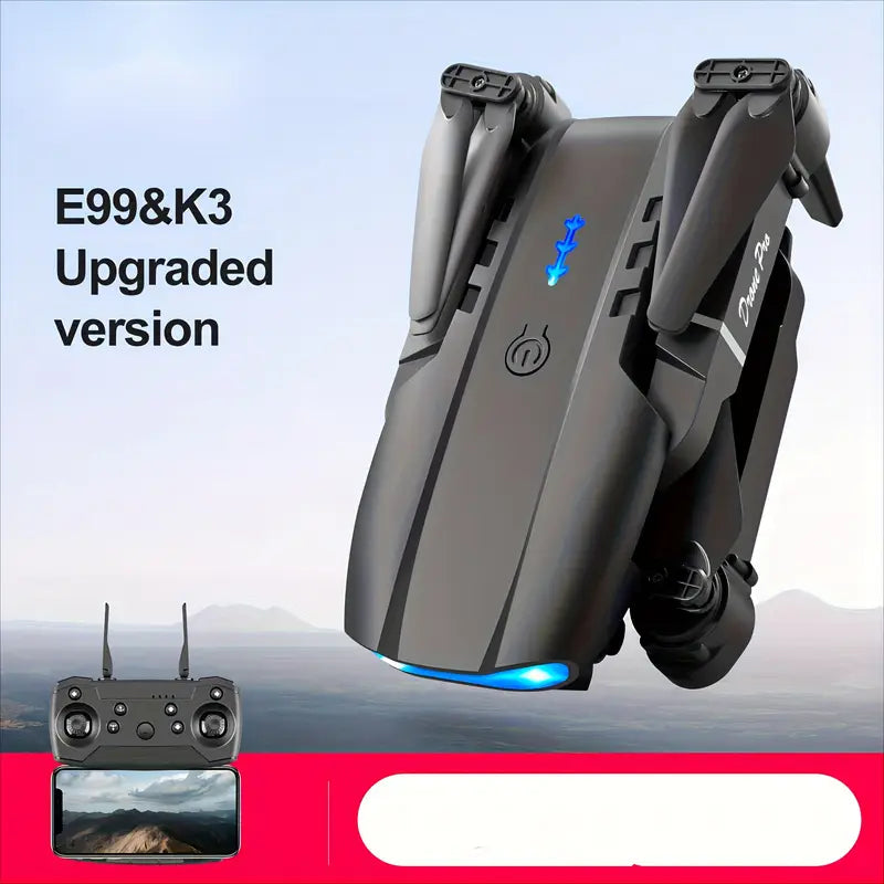 E99 Pro K3 Foldable Quadcopter Drone with HD Dual Cameras
