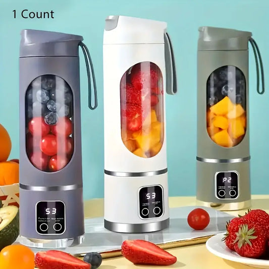 10.14oz Portable USB-Rechargeable Blender &amp; Juicer