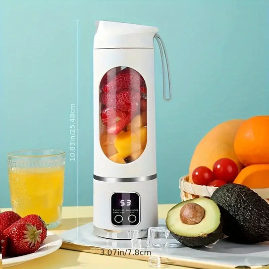 10.14oz Portable USB-Rechargeable Blender &amp; Juicer