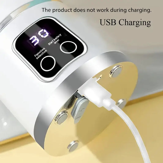 10.14oz Portable USB-Rechargeable Blender &amp; Juicer