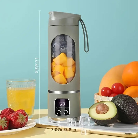 10.14oz Portable USB-Rechargeable Blender &amp; Juicer