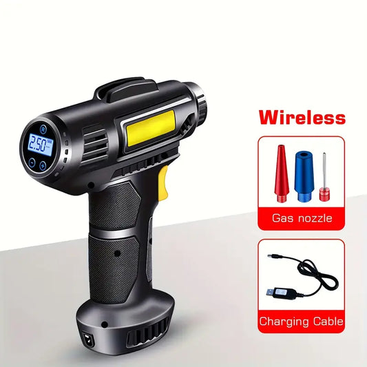 120W Rechargeable Tyre Inflator Air Compressor