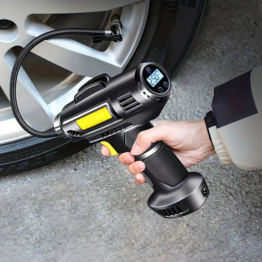 120W Rechargeable Tyre Inflator Air Compressor