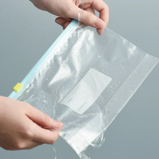 Food Preservation Sealed Bag Kitchen Refrigerator Reusable Storage Bags, Zipper Lock Bags,  Transparent Storage Bags