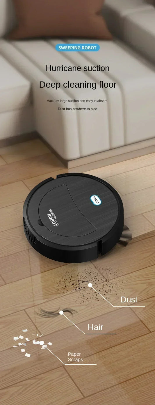 Intelligent Robot Cleaner USB Three in One Sweeping and Mopping Robot Cleaner Kitchen Robots Electric Floor Mop Vaccum Cleaner