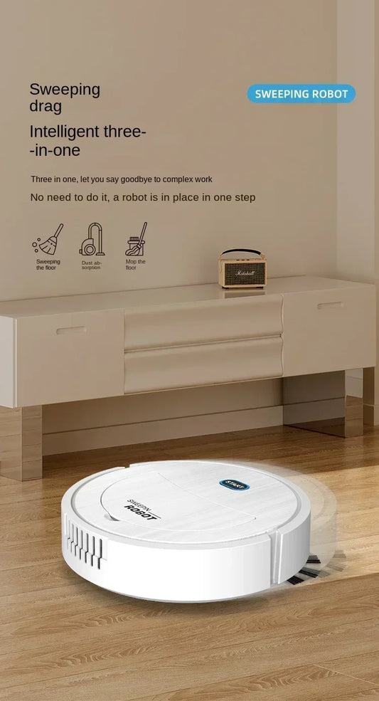 Intelligent Robot Cleaner USB Three in One Sweeping and Mopping Robot Cleaner Kitchen Robots Electric Floor Mop Vaccum Cleaner